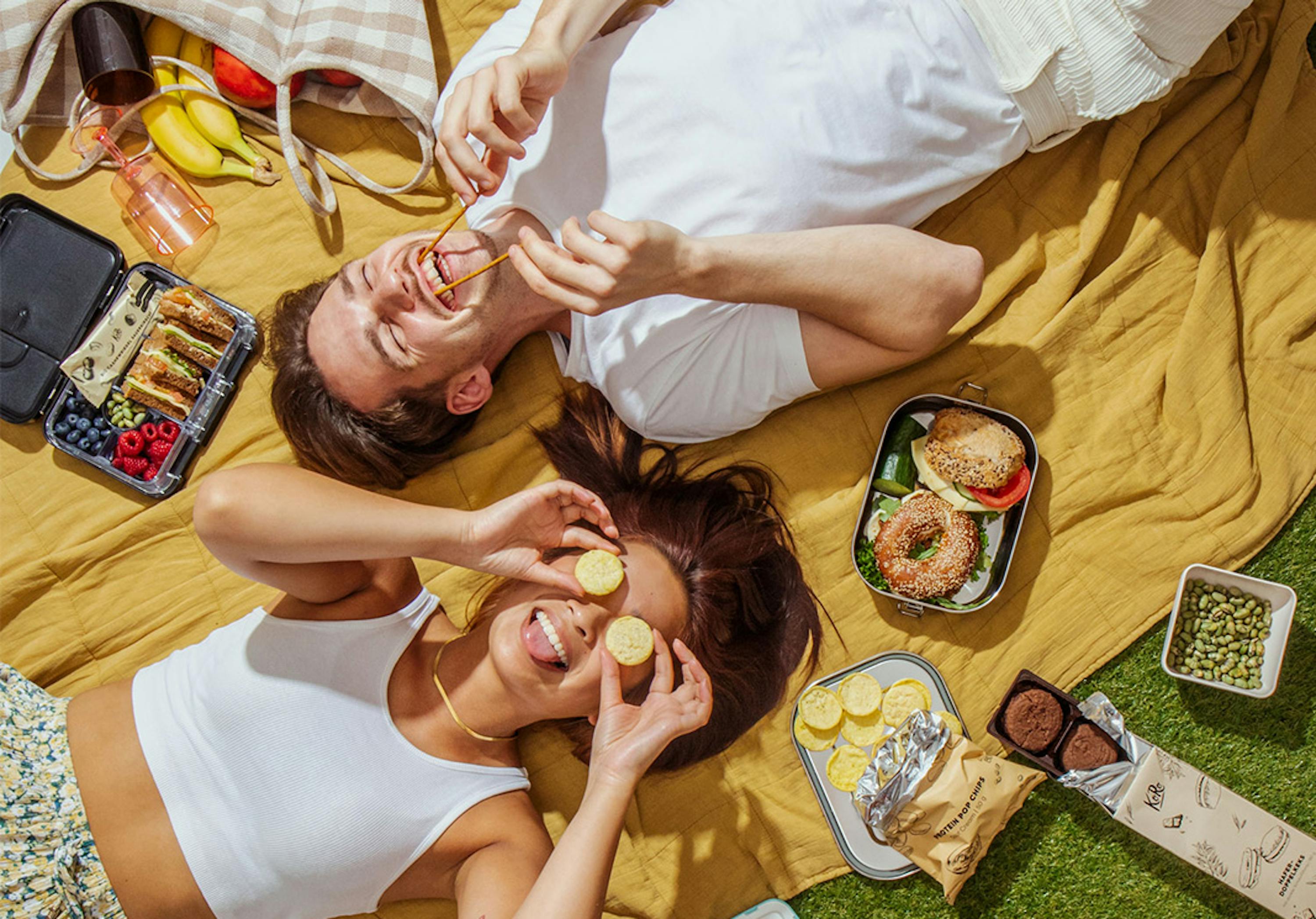 Covered with snacks: ideas for your picnic